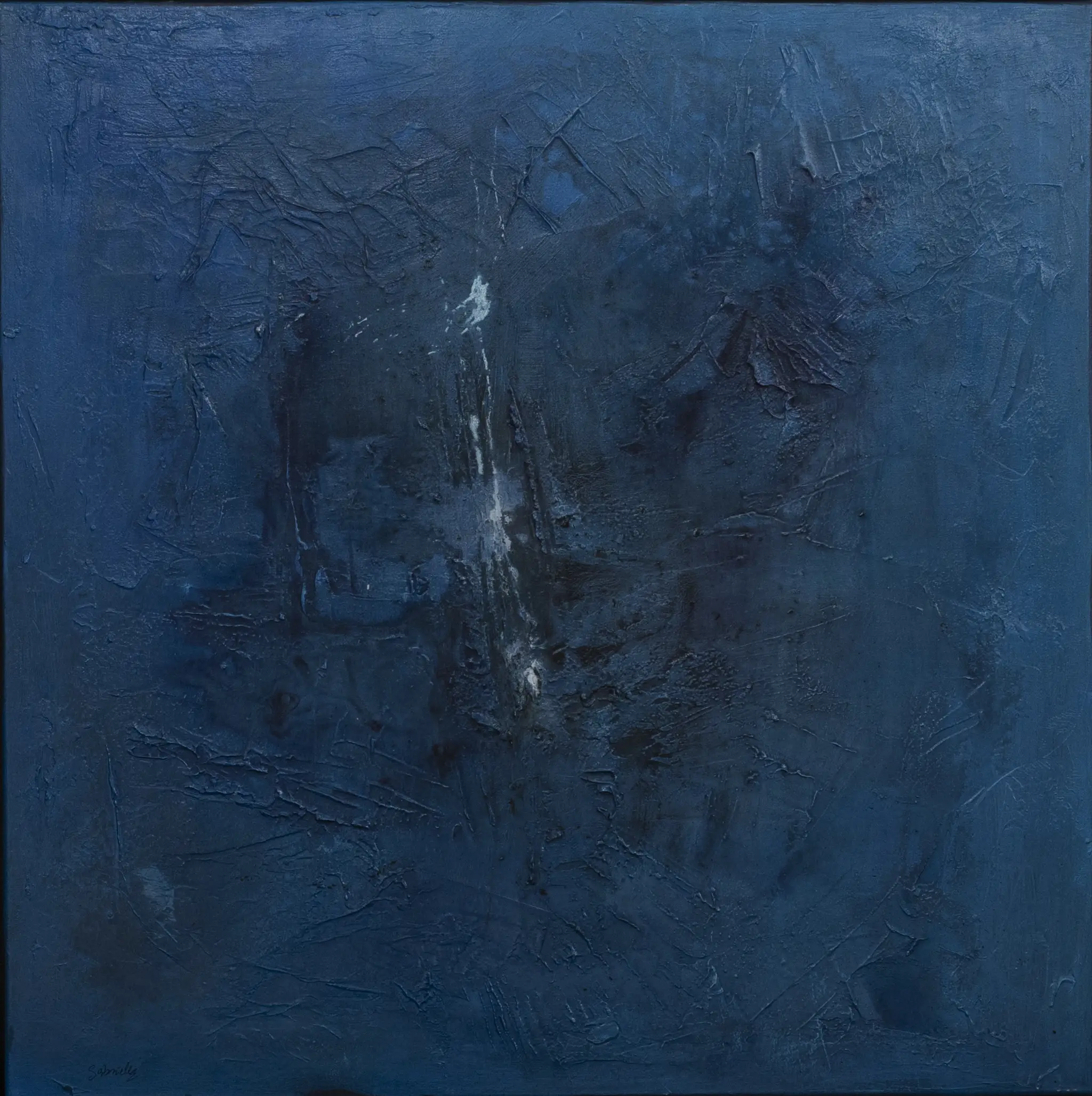 dream in blue 80 x 80 cm inkl. Rahmen